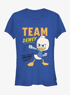 Disney DuckTales Team Dewey Girls T-Shirt