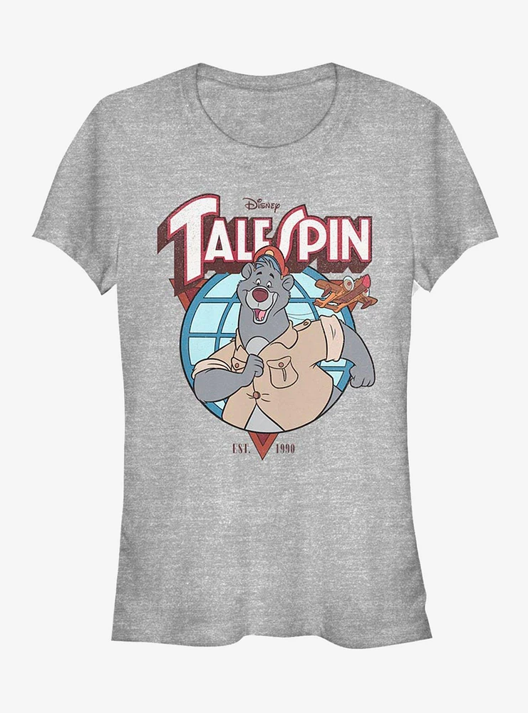 Disney TaleSpin Baloo Badge Girls T-Shirt