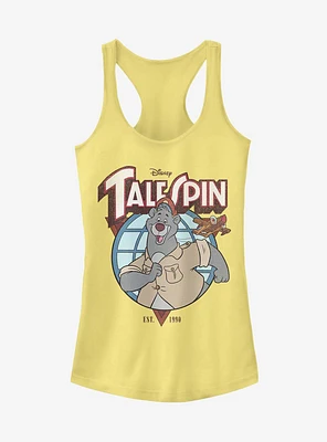 Disney TaleSpin Baloo Badge Girls Tank