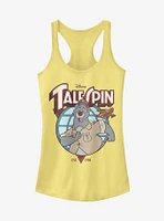 Disney TaleSpin Baloo Badge Girls Tank