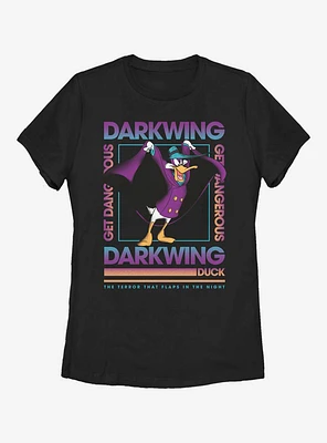Disney Darkwing Duck Box Womens T-Shirt