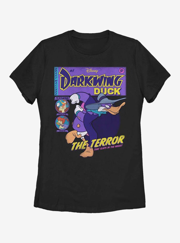 Disney Darkwing Duck Comic Womens T-Shirt