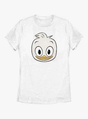 Disney DuckTales Dewey Big Face Womens T-Shirt