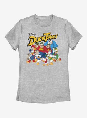 Disney DuckTales Group Shot Womens T-Shirt