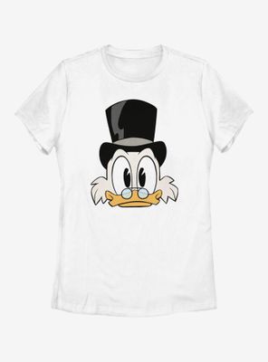 Disney DuckTales Scrooge Big Face Womens T-Shirt