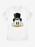 Disney DuckTales Scrooge Big Face Womens T-Shirt