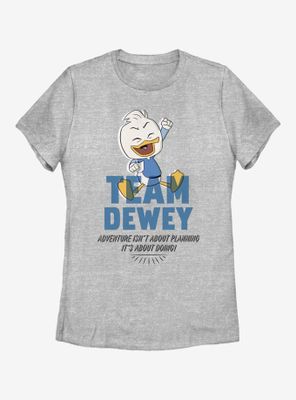Disney DuckTales Team Dewey Blue Womens T-Shirt