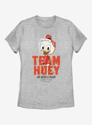 Disney DuckTales Team Huey Red Womens T-Shirt