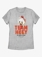 Disney DuckTales Team Huey Red Womens T-Shirt