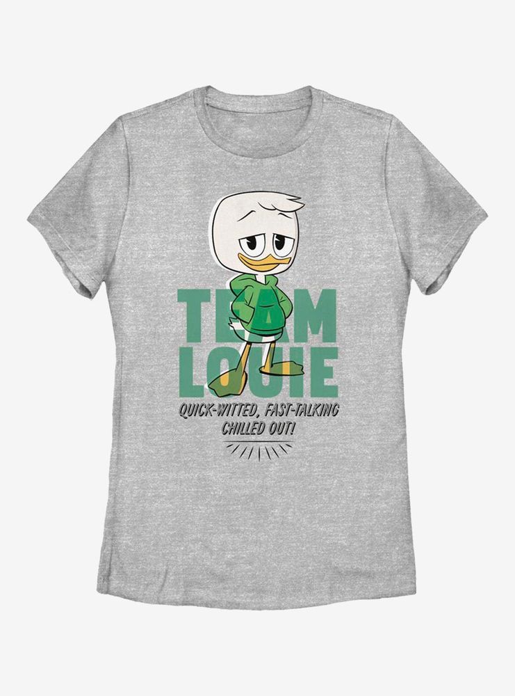 Disney DuckTales Team Louie Green Womens T-Shirt