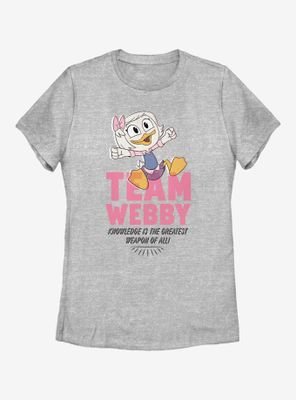Disney DuckTales Team Webby Pink Womens T-Shirt