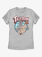 Disney TaleSpin Baloo Badge Womens T-Shirt