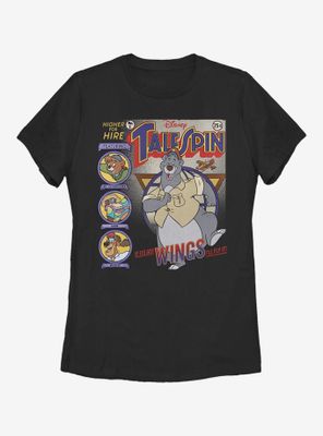 Disney TaleSpin Tales Cover Womens T-Shirt