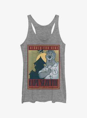 Disney TaleSpin Cape Suzette Poster Womens Tank Top
