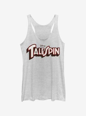 Disney TaleSpin Logo Spin Womens Tank Top