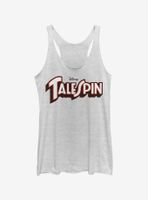 Disney TaleSpin Logo Spin Womens Tank Top