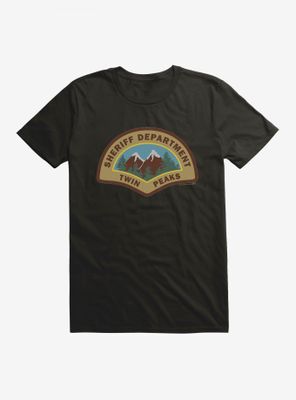 Twin Peaks Sheriff Department Patch Logo T-Shirt
