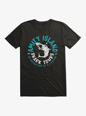 Jaws Amity Island Shark Tours T-Shirt