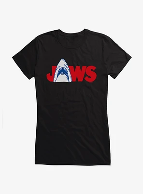 Jaws Logo Girls T-Shirt