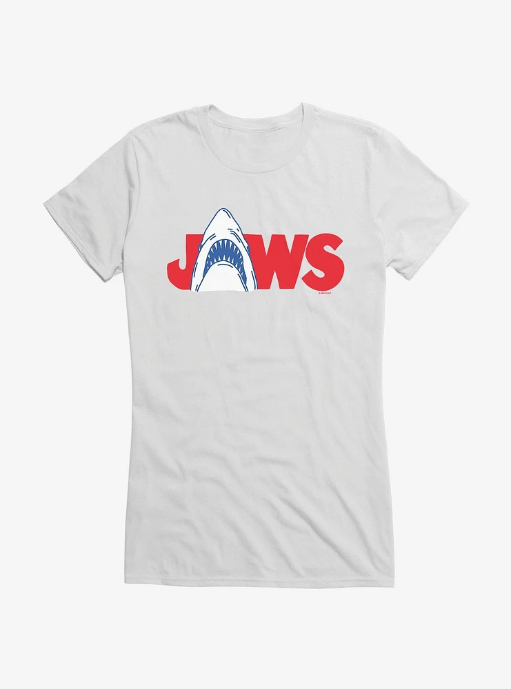 Jaws Logo Girls T-Shirt