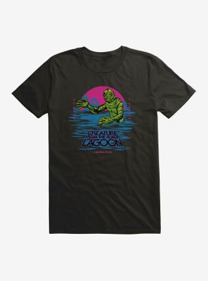 Creature From The Black Lagoon Pastel Title Art T-Shirt