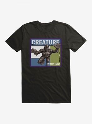 Creature From The Black Lagoon Warning Pop Poster T-Shirt