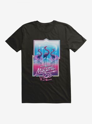 Miami Vice Bold Neon Lights T-Shirt