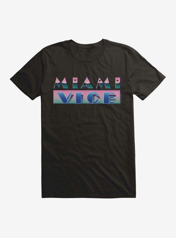 Miami Vice Bold Script T-Shirt
