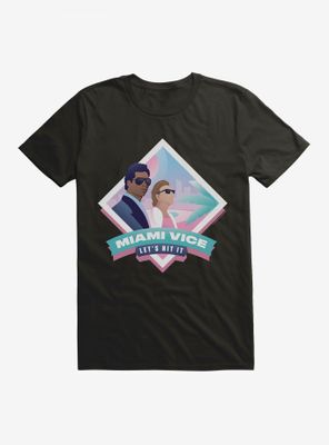 Miami Vice Pastel Hit It Banner T-Shirt