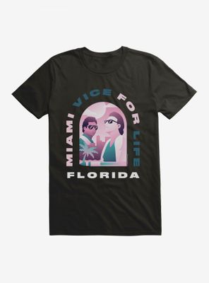 Miami Vice For Life Florida T-Shirt