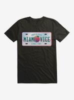 Miami Vice License Plate T-Shirt