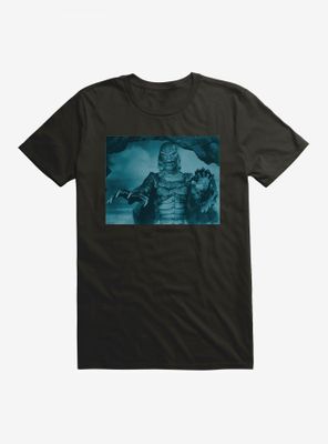 Creature From The Black Lagoon Live Action Blue Scene T-Shirt