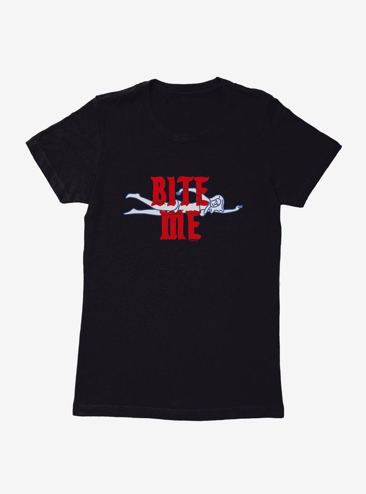 Jaws Bite Me Womens T-Shirt