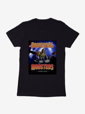 Creature From The Black Lagoon Universal Monsters Band Womens T-Shirt