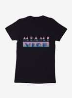 Miami Vice Bold Script Womens T-Shirt