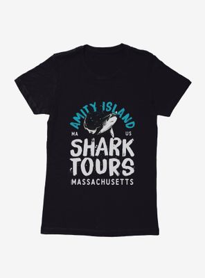 Jaws Amity Island Massachusetts Womens T-Shirt