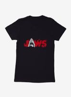 Jaws Classic Thrash Icon Script Womens T-Shirt