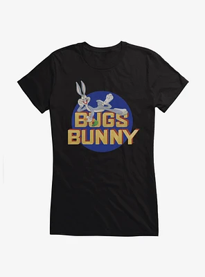 Looney Tunes Retro Bugs Bunny Icon Girls T-Shirt