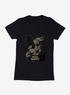 Looney Tunes Merrie Melodies Bugs Bunny Classic Sketch Womens T-Shirt