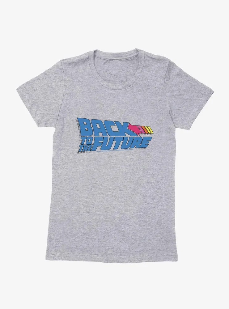 Back To The Future Bold Script Womens T-Shirt