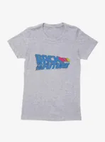 Back To The Future Bold Script Womens T-Shirt