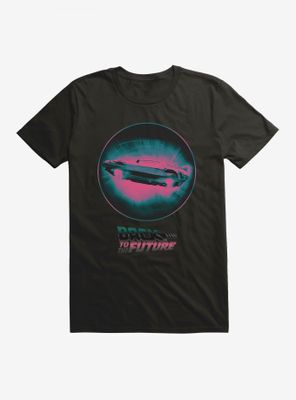 Back To The Future DeLorean Neon T-Shirt