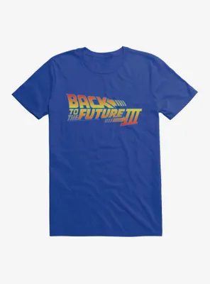 Back To The Future Part III Title Script T-Shirt