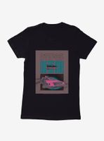 Back To The Future DeLorean Out Of Time Womens T-Shirt