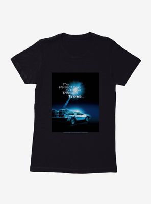 Back To The Future Part III Perfect Way Travel Womens T-Shirt