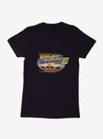 Back To The Future Part III Title Scene Womens T-Shirt
