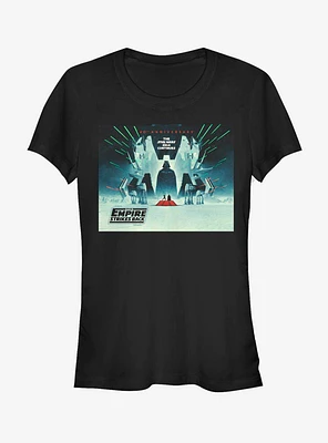 Star Wars Episode V The Empire Strikes Back 40th Anniversary Poster Girls T-Shirt