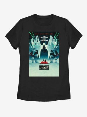 Star Wars Episode V: The Empire Strikes Back 40th Anniversary Poster Womens T-Shirt