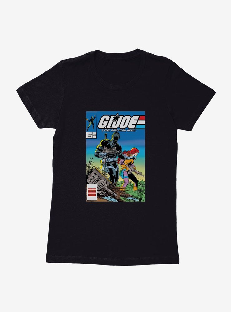 G.I. Joe Comic Snake Eyes Womens T-Shirt