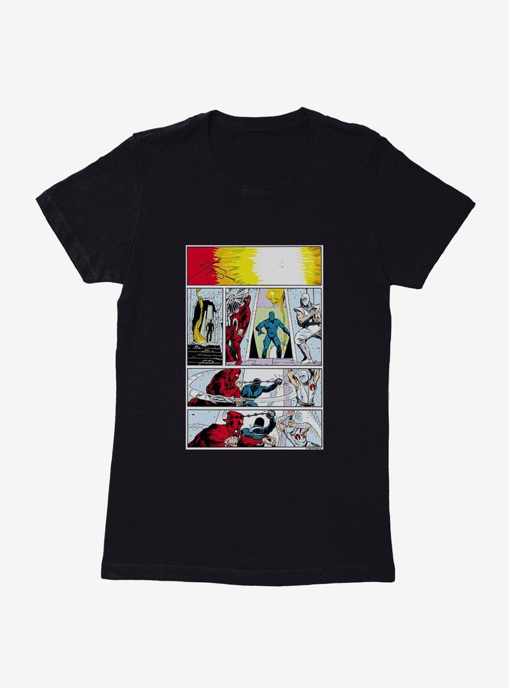G.I. Joe Snake Eyes Page Womens T-Shirt